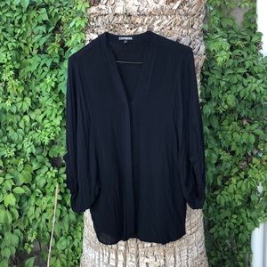 ☀️ Express Black Blouse | XS